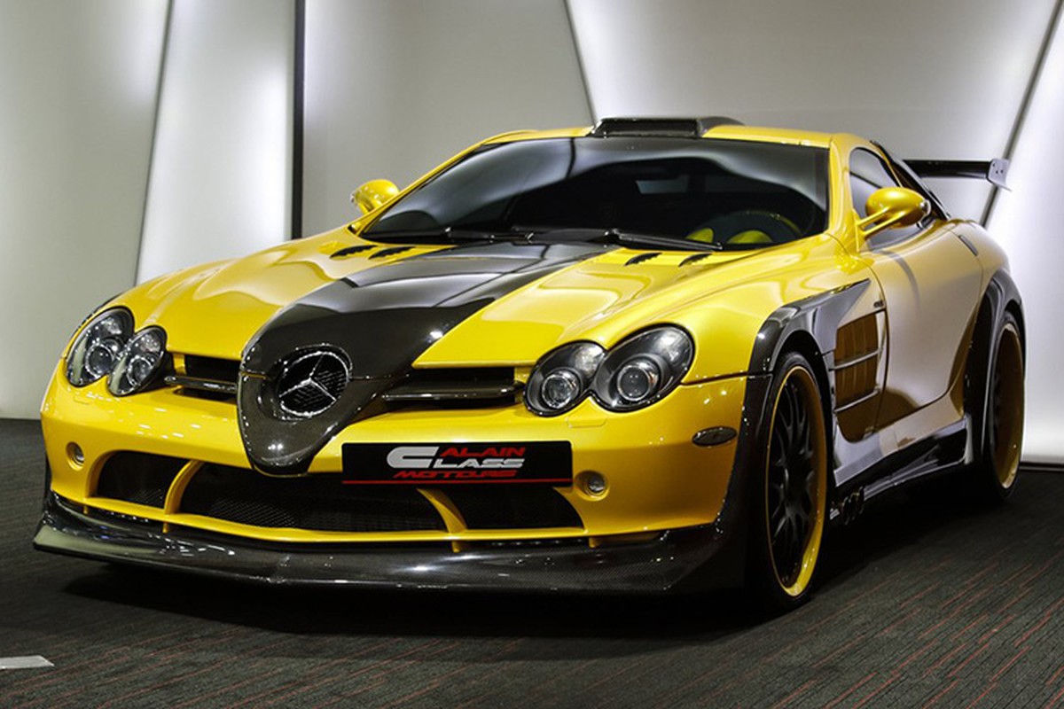 Ngam goi do “khung” Volcano cho Mercedes-Benz SLR